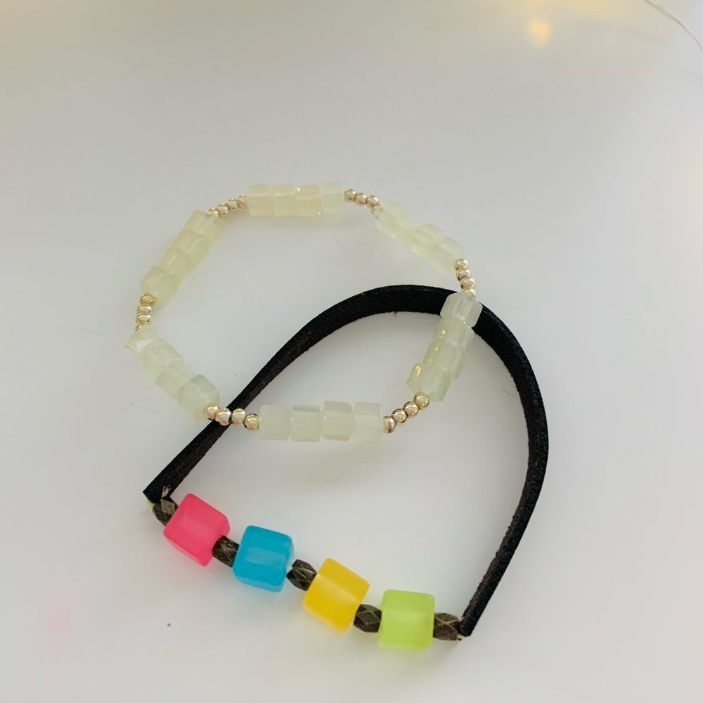 Two Colorful bracelets!